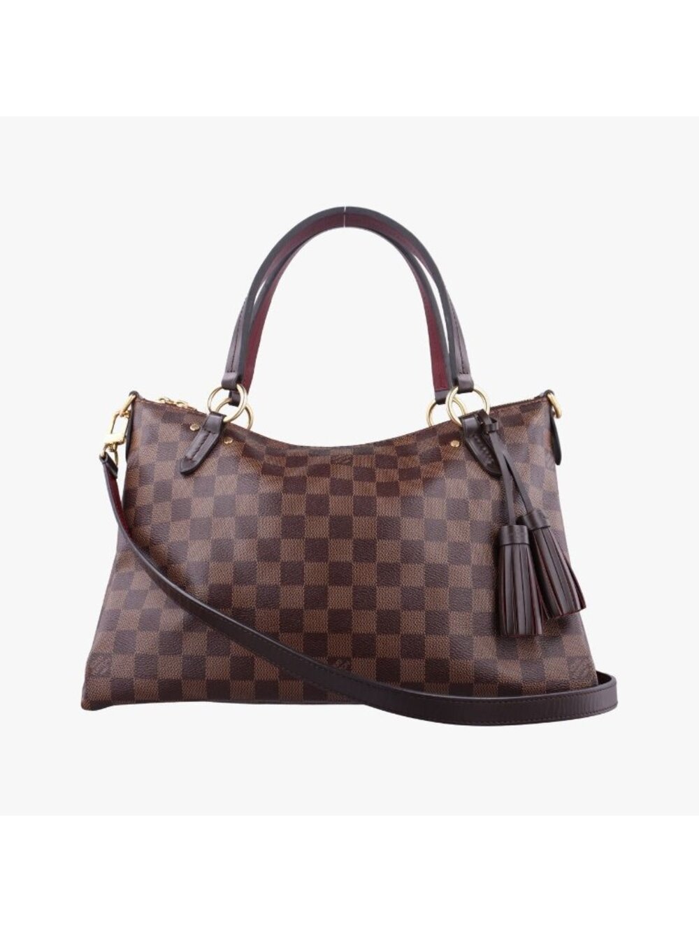 Louis Vuitton Lymington Ebene Damier Canvas Shoulder Bag